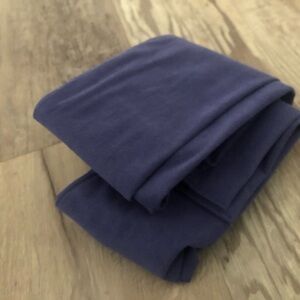 Soft Real Suede Blue Belt